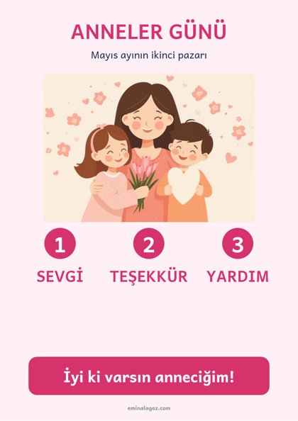 Anneler Günü — Afiş: Anneler Günü
