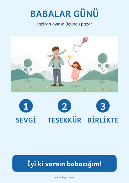 Babalar Günü — Afiş: Babalar Günü