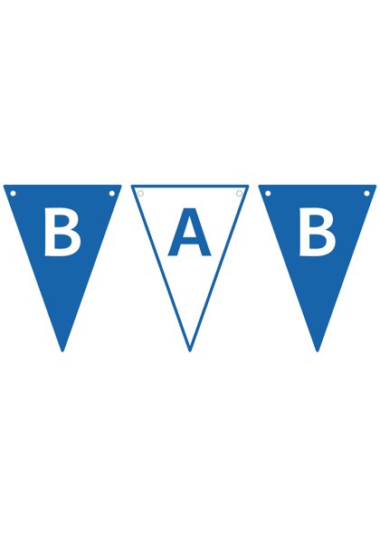 Babalar Günü — Pano başlığı: flamalar (BABACIĞIM)