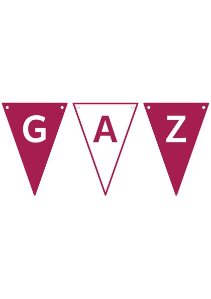 Gaziler Günü — Pano başlığı: flamalar (GAZİLERİMİZ)