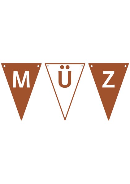 Müzeler Haftası — Pano başlığı: flamalar (MÜZEDEYİZ)