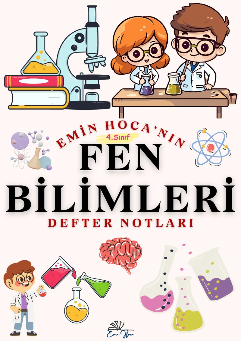 4. SINIF FEN BİLİMLERİ 3.ÜNİTE RENKLİ DEFTER NOTLARI-10(Mıknatıslar, Özellikleri ve Çeşitleri) önizleme